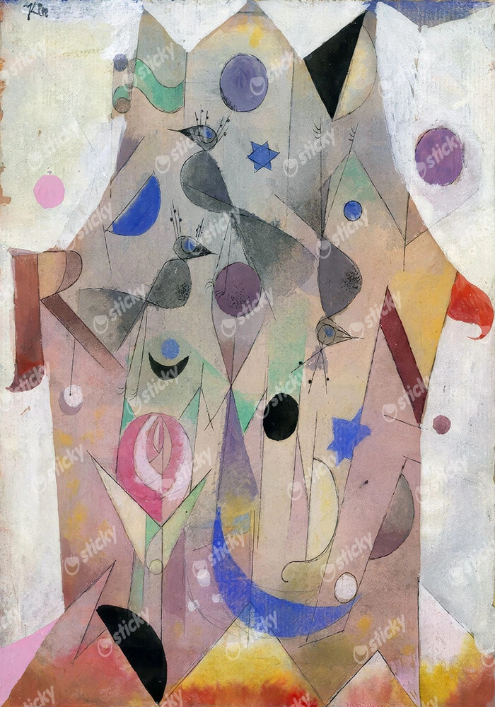 Πινακας σε καμβά PAUL KLEE - PERSIAN NIGHTINGALES