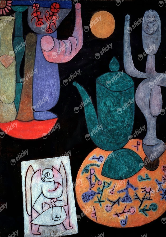 Πινακας σε καμβά PAUL KLEE - UNTITLED STILL LIFE