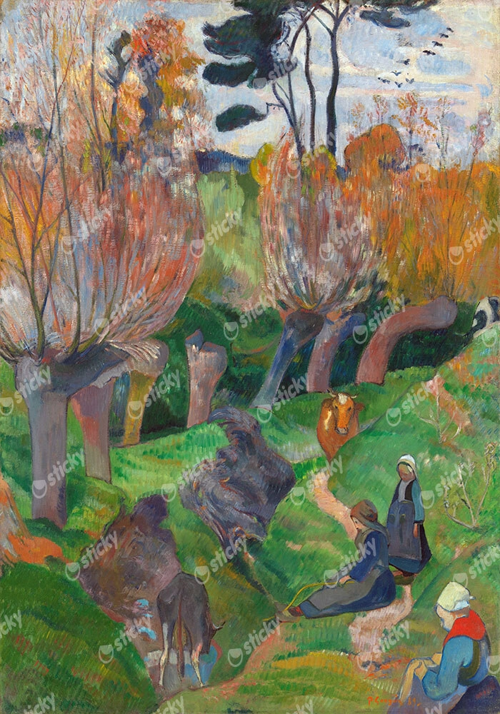 Πινακας σε καμβά PAUL GAUGUIN - AUTUMN IN BRITTANY