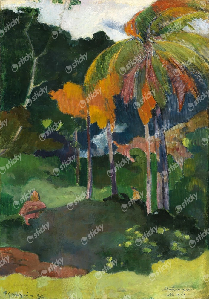 Πινακας σε καμβά PAUL GAUGUIN - THE MOMENT OF TRUTH I
