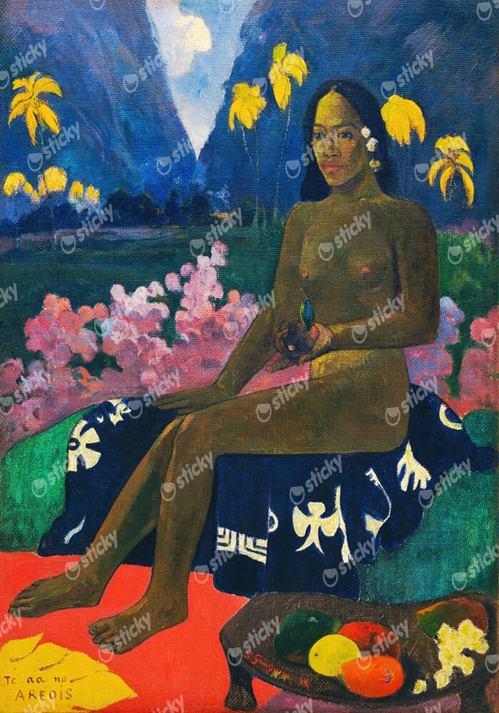 Πινακας σε καμβά PAUL GAUGUIN - THE SEED OF THE AREOI