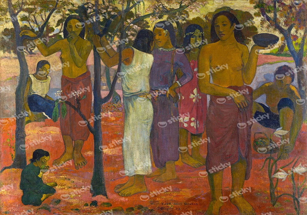 Πινακας σε καμβά PAUL GAUGUIN - DELICIOUS DAY