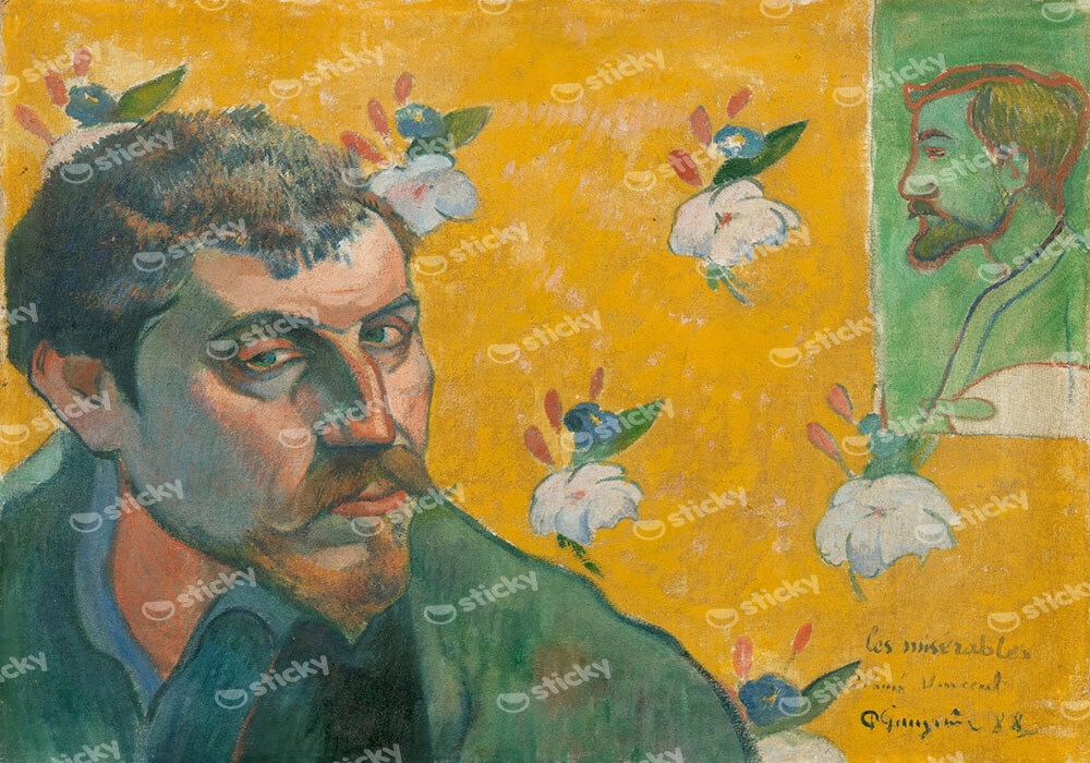 Πινακας σε καμβά PAUL GAUGUIN - LES MISERABLES