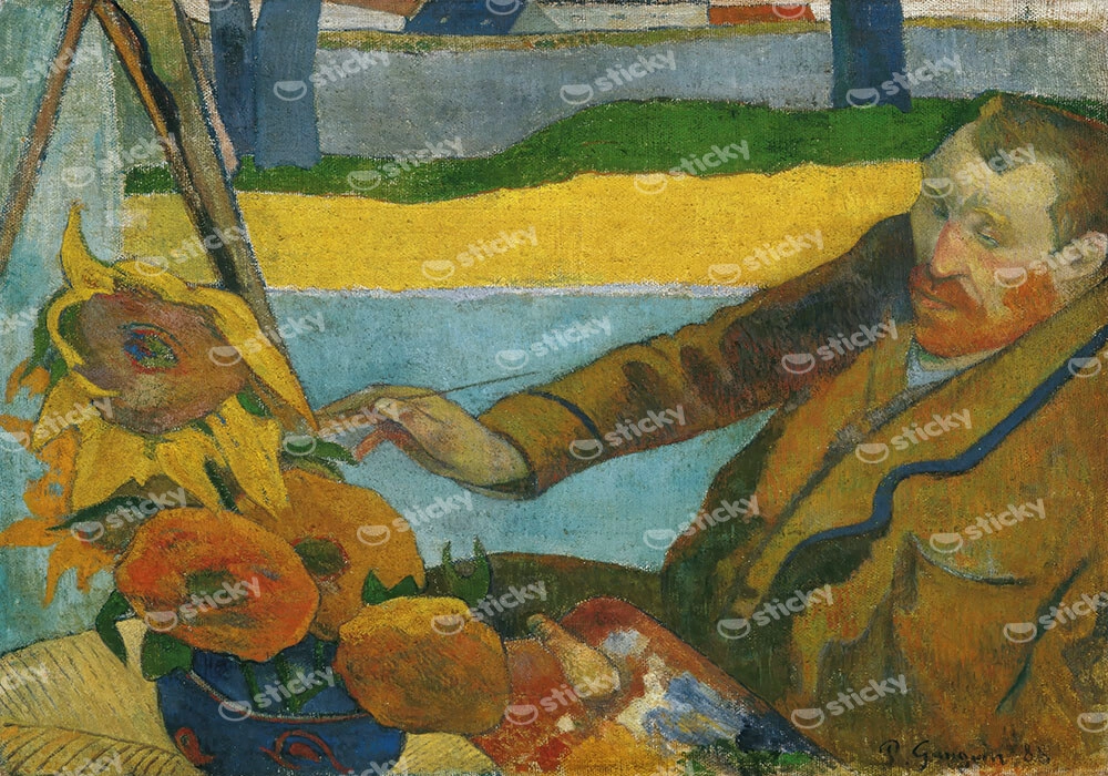 Πινακας σε καμβά PAUL GAUGUIN - THE PAINTER OF SUNFLOWERS