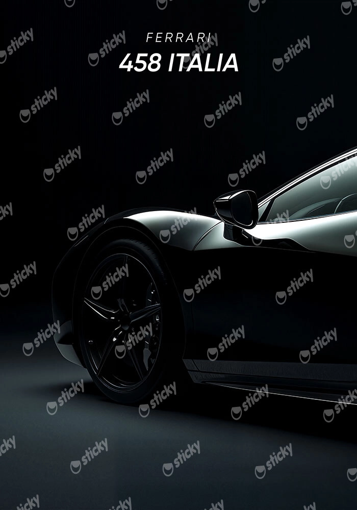 Πινακας σε καμβά 458 ITALIA FERRARI