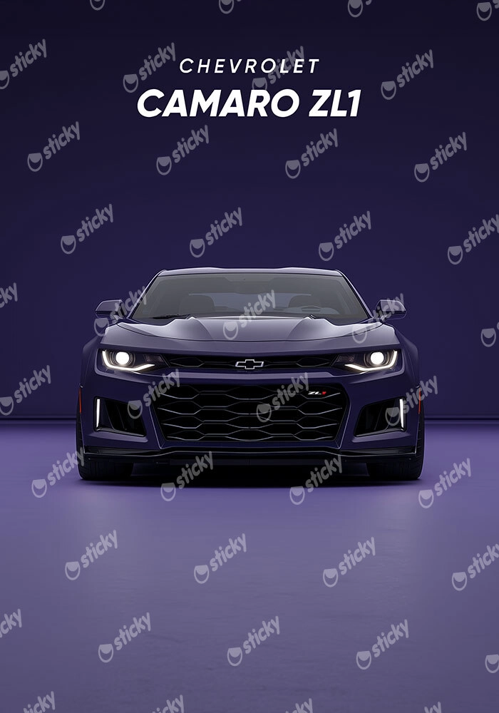 Πινακας σε καμβά CAMARO ZL1