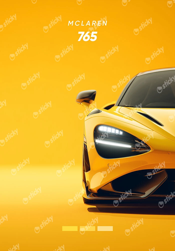 Πινακας σε καμβά MCLAREN 765