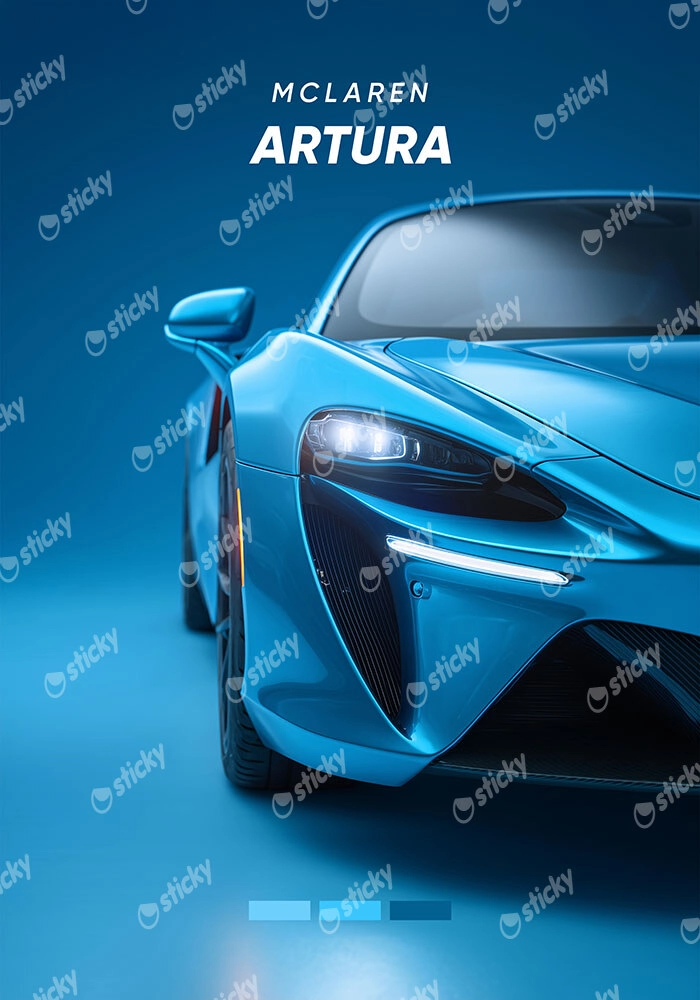 Πινακας σε καμβά MCLAREN ARTURA