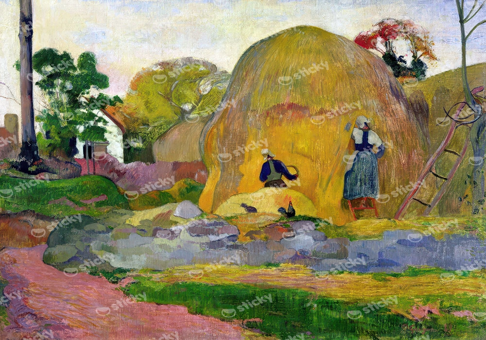Πινακας σε καμβά PAUL GAUGUIN - GOLDEN HARVEST