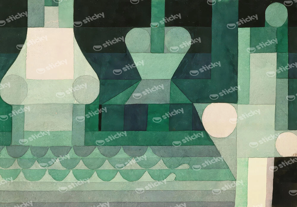 Πινακας σε καμβά PAUL KLEE - FLOODGATES
