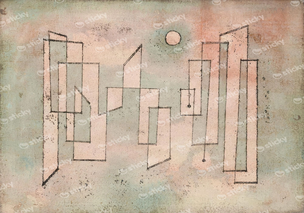 Πινακας σε καμβά PAUL KLEE - FOUNDATION