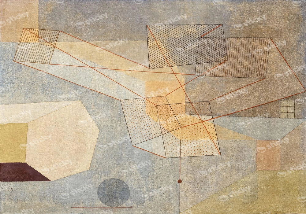 Πινακας σε καμβά PAUL KLEE - GLIDING