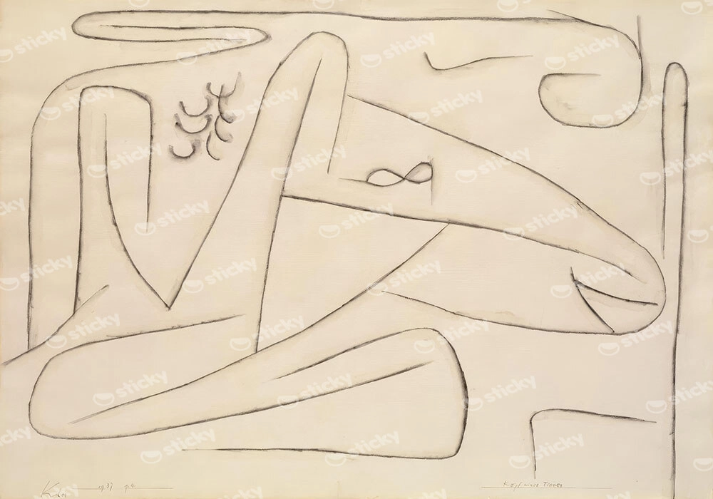 Πινακας σε καμβά PAUL KLEE - HEAD OF AN ANIMAL