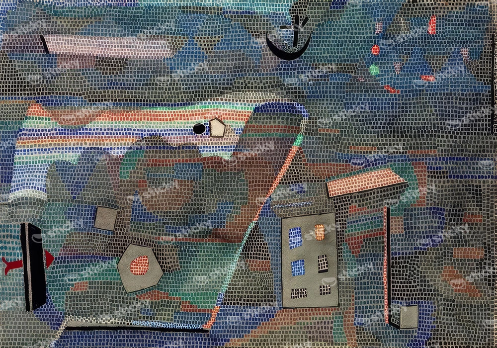 Πινακας σε καμβά PAUL KLEE - LANDSCAPE UOL