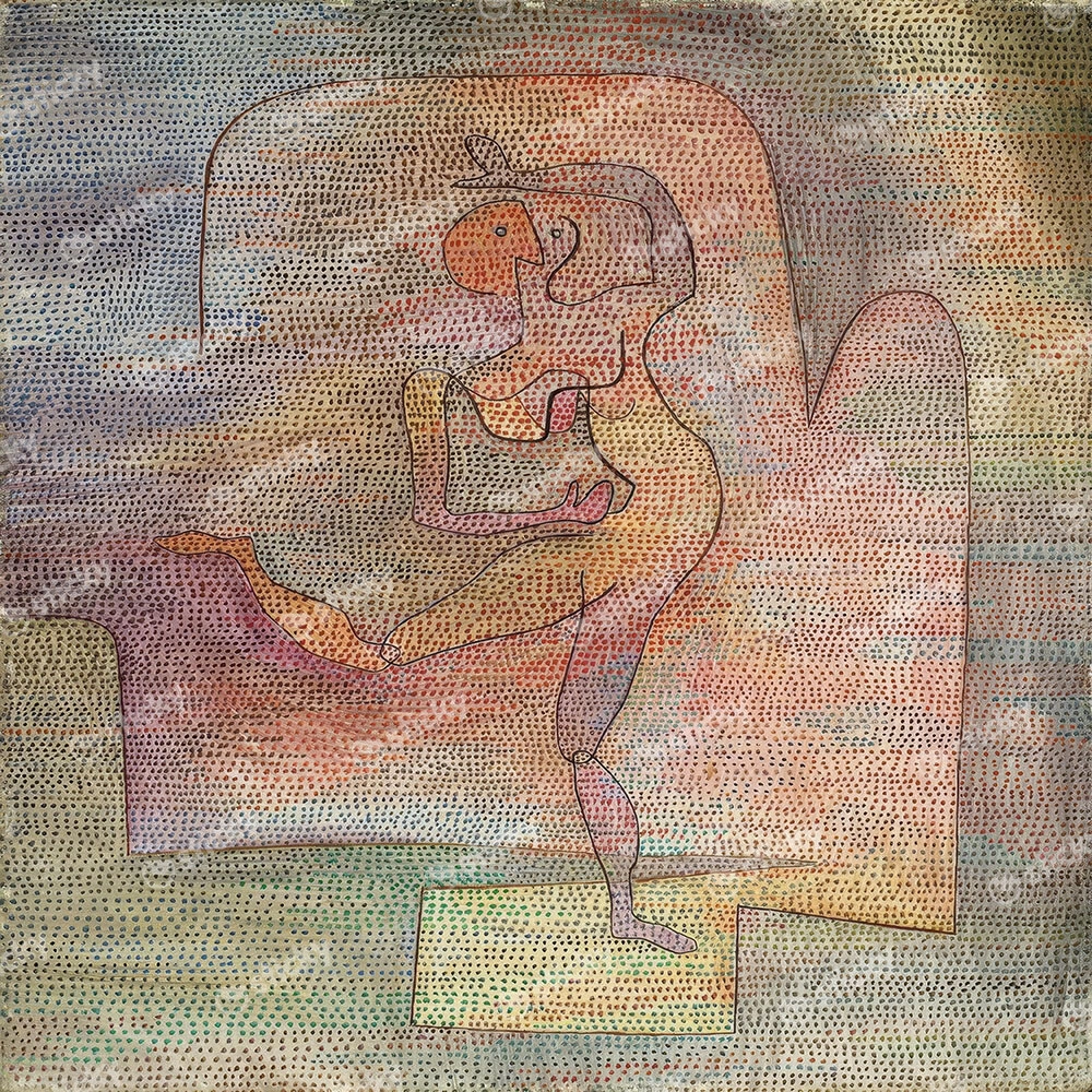 Πίνακας σε καμβά PAUL KLEE - DANCER