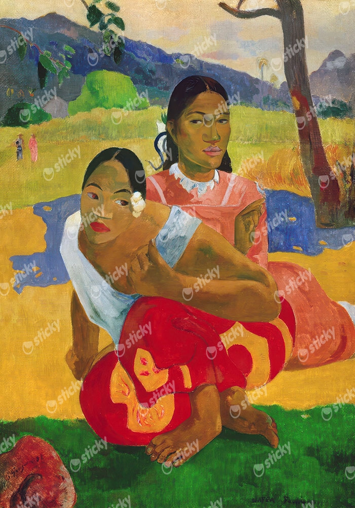 Πινακας σε καμβά PAUL GAUGUIN - WHEN WILL YOU MARRY