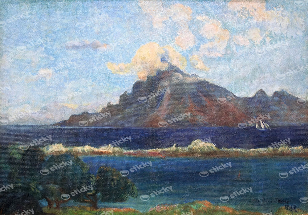 Πινακας σε καμβά PAUL GAUGUIN - LANDSCAPE OF TE VAA