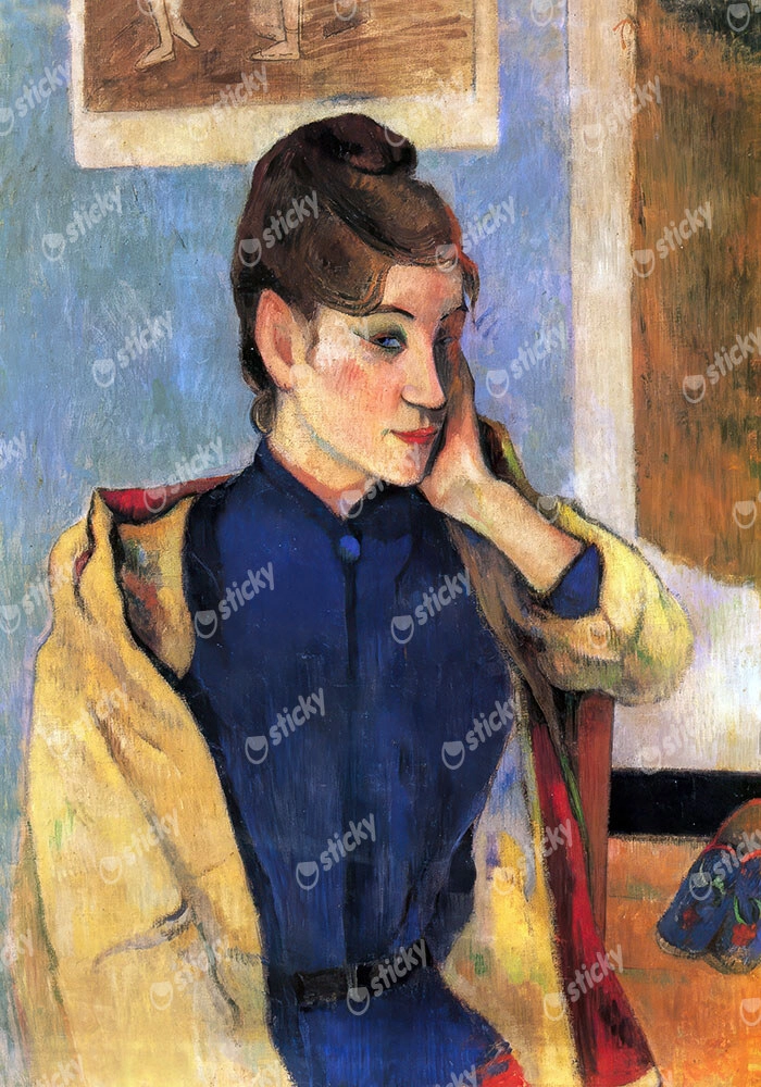 Πινακας σε καμβά PAUL GAUGUIN - PORTRAIT OF MADELEINE BERNARD