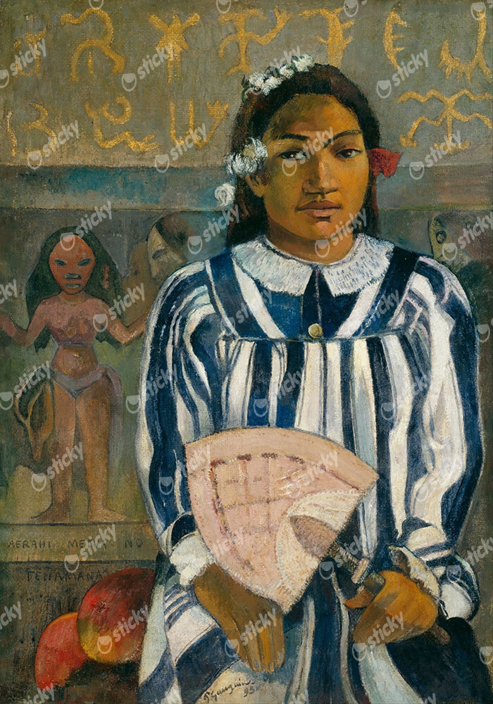 Πινακας σε καμβά PAUL GAUGUIN - THE ANCESTORS OF TEHAMANA