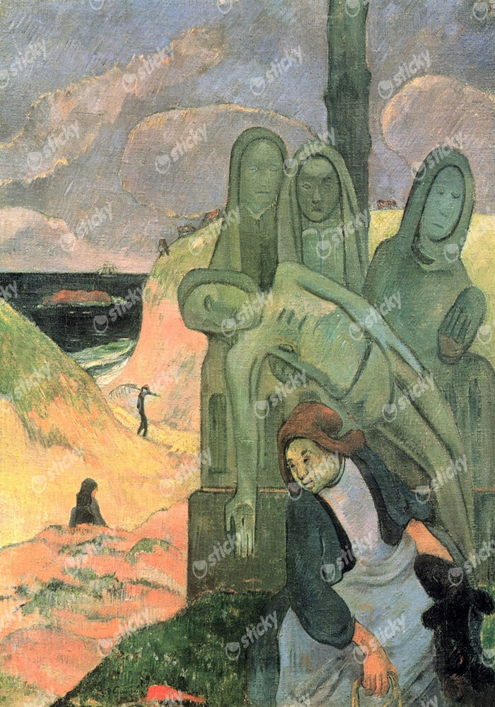 Πινακας σε καμβά PAUL GAUGUIN - THE GREEN CHRIST