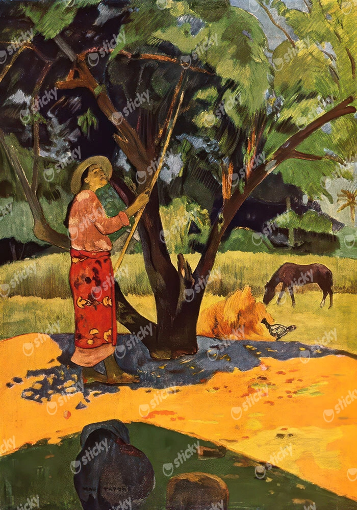 Πινακας σε καμβά PAUL GAUGUIN - THE LEMON PICKER