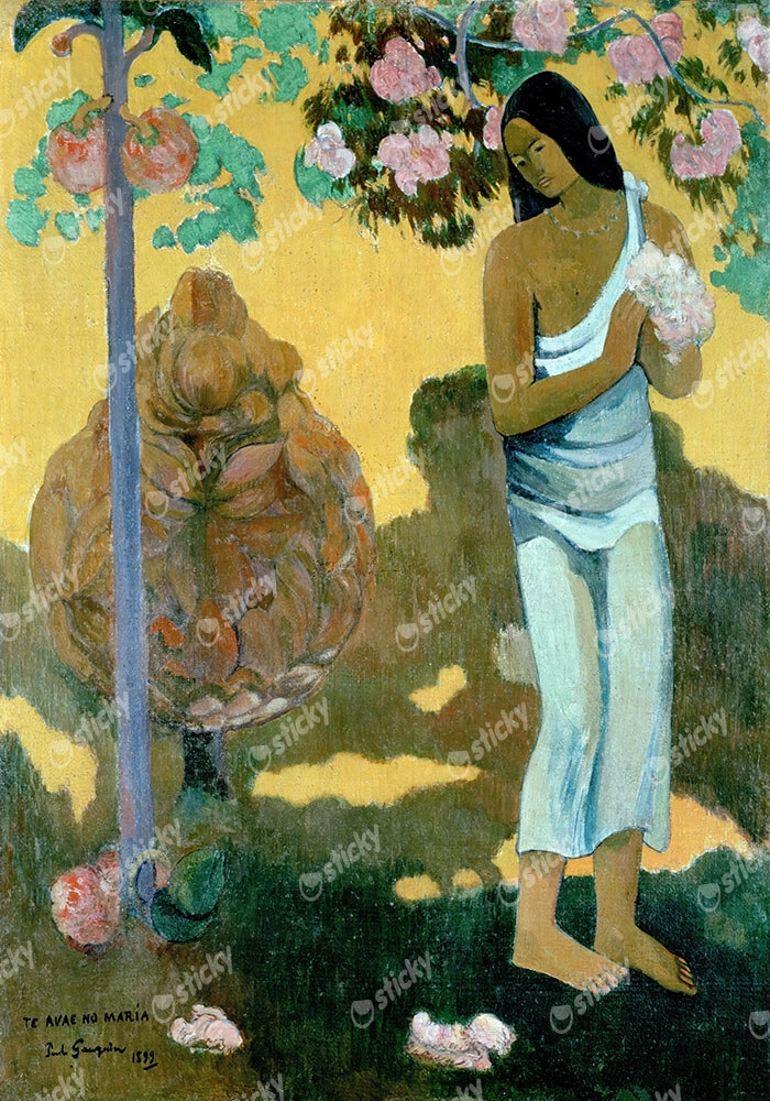 Πινακας σε καμβά PAUL GAUGUIN - THE MONTH OF MARY