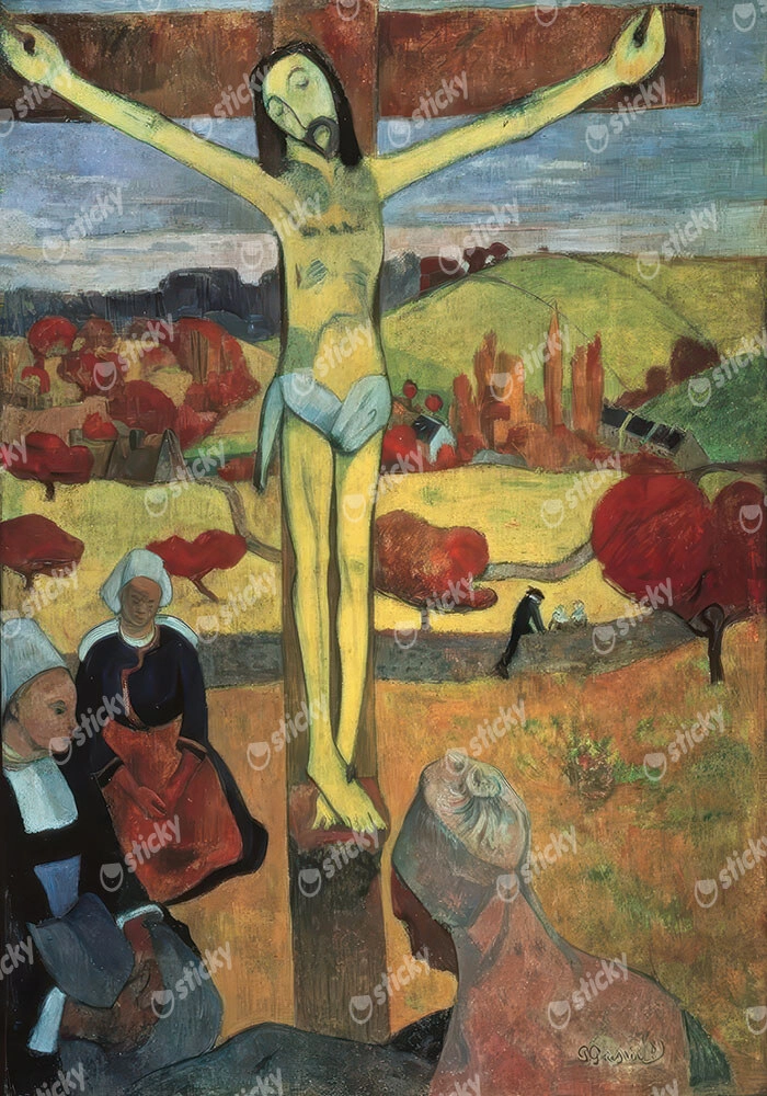 Πινακας σε καμβά PAUL GAUGUIN - THE YELLOW CHRIST