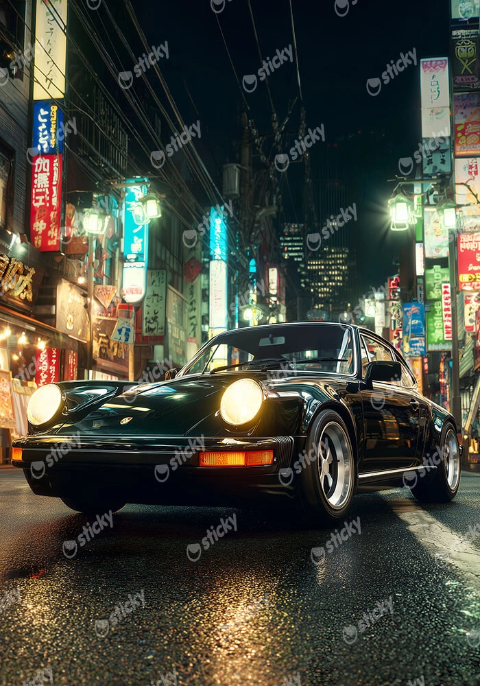 Πινακας σε καμβά PORSCHE 911