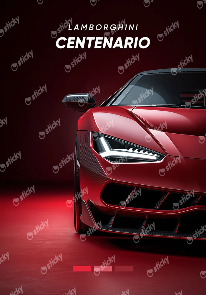 Πόστερ LAMBORGHINI CENTENARIO