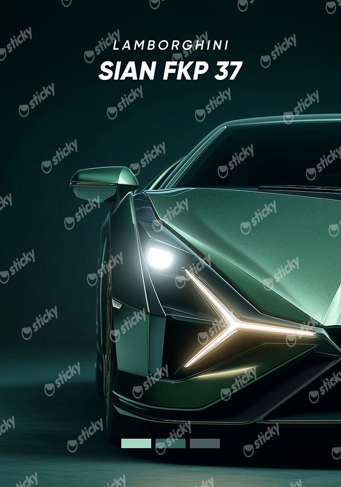 Πόστερ LAMBORGHINI SIAN FKP 37