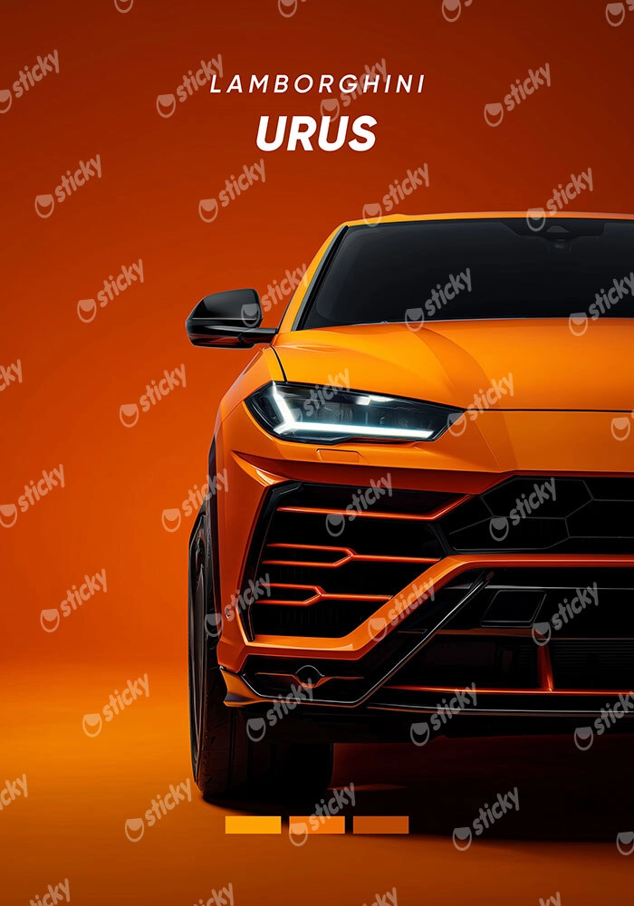 Πόστερ LAMBORGHINI URUS