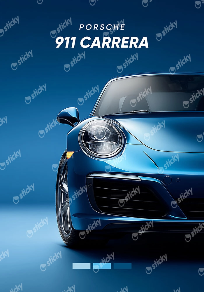 Πόστερ PORSCHE 911 CARRERA