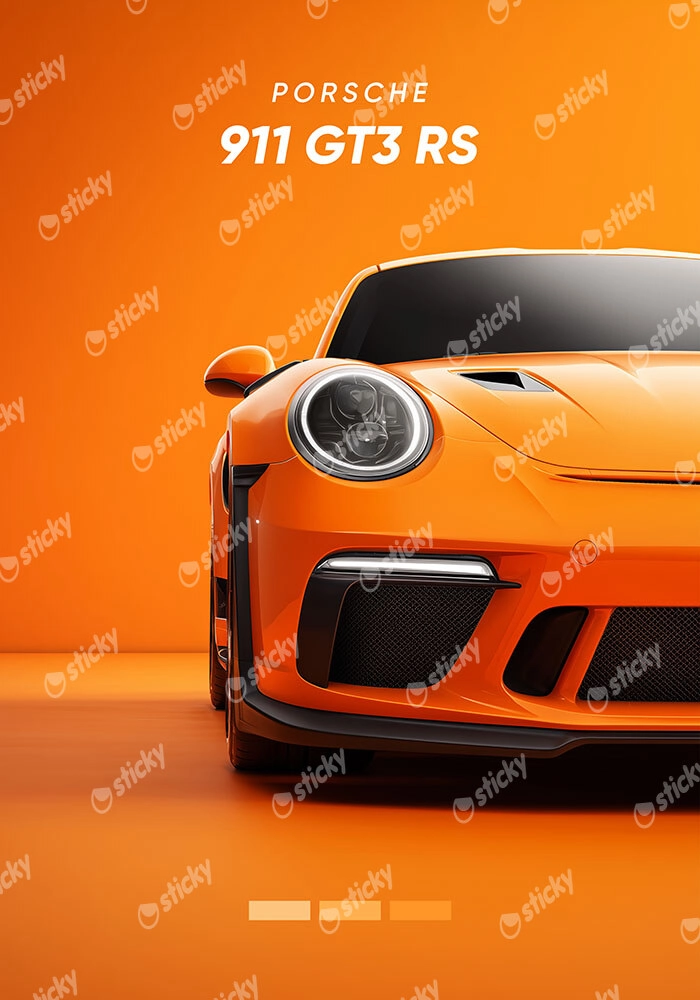 Πόστερ PORSCHE 911 GT3 RS