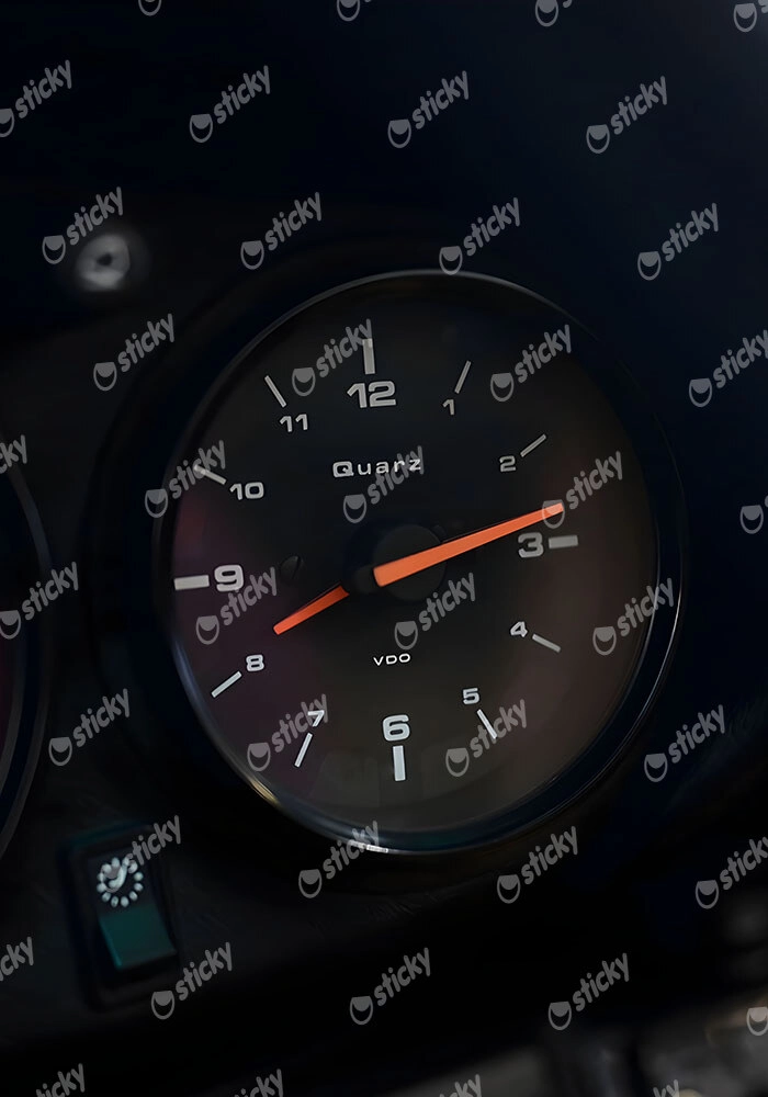 Πόστερ PORSCHE 933 SPEEDOMETER