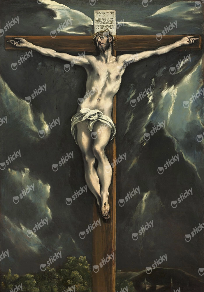 Πινακας σε καμβά EL GRECO - CHRIST ON THE CROSS