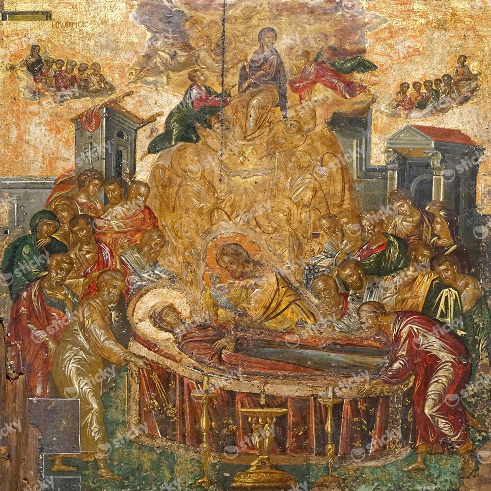 Πίνακας σε καμβά EL GRECO - DORMITION OF THE MOTHER OF GOD