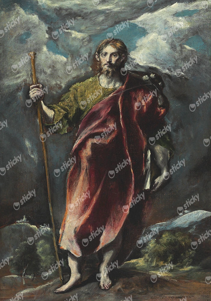 Πινακας σε καμβά EL GRECO - SAINT JAMES THE GREATER