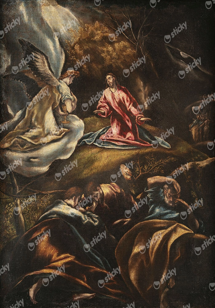 Πινακας σε καμβά EL GRECO - THE AGONY IN THE GARDEN