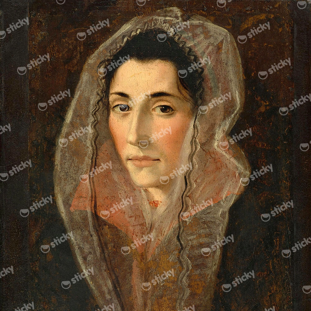 Πίνακας σε καμβά EL GRECO - PORTRAIT OF A LADY