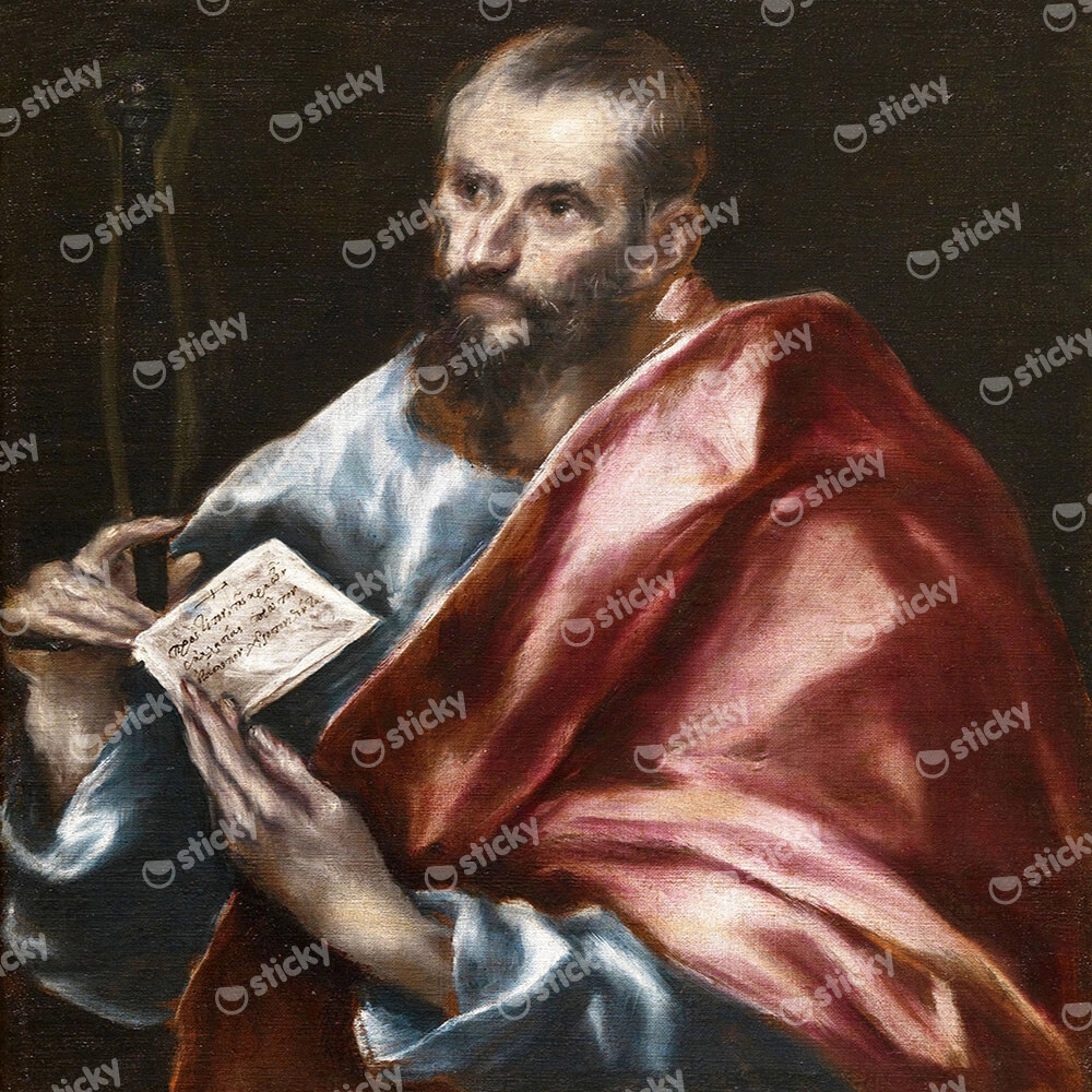 Πίνακας σε καμβά EL GRECO - SAINT PAUL