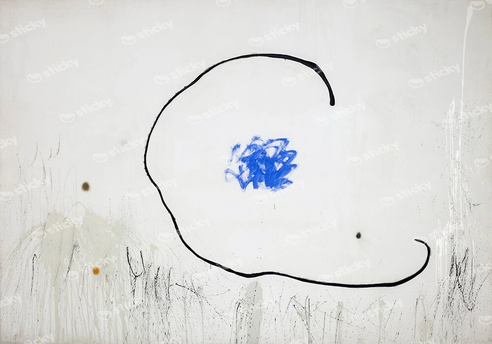 Πινακας σε καμβά JOAN MIRO - HOPE OF A CONDEMNED MAN II