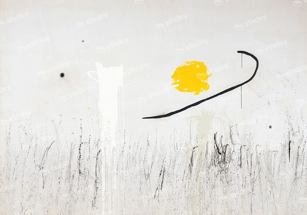 Πινακας σε καμβά JOAN MIRO - HOPE OF A CONDEMNED MAN III