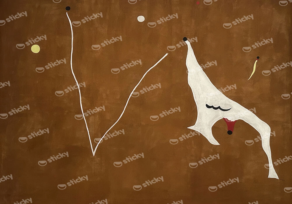Πινακας σε καμβά JOAN MIRO - THE CIRCUS HOUSE