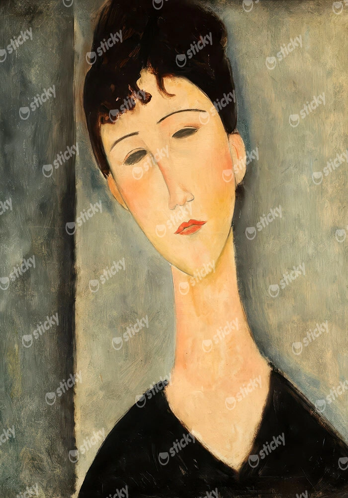 Πινακας σε καμβά MODIGLIANI - FIGURE OF A WOMAN