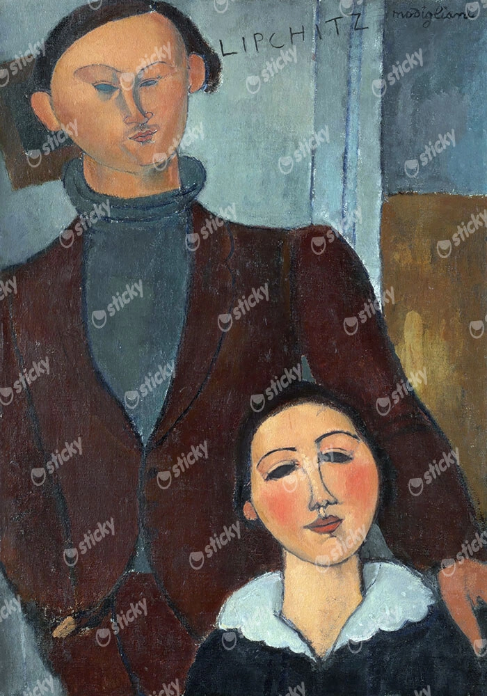 Πινακας σε καμβά MODIGLIANI - JACQUES AND BERTHE LIPCHITZ