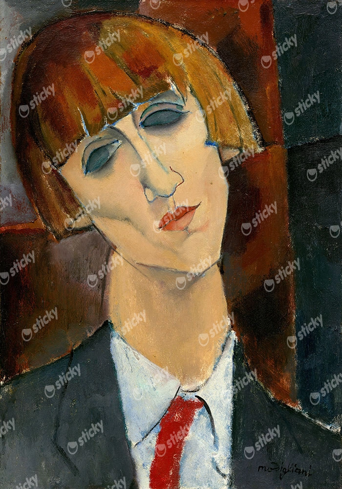 Πινακας σε καμβά MODIGLIANI - MADAME KISLING