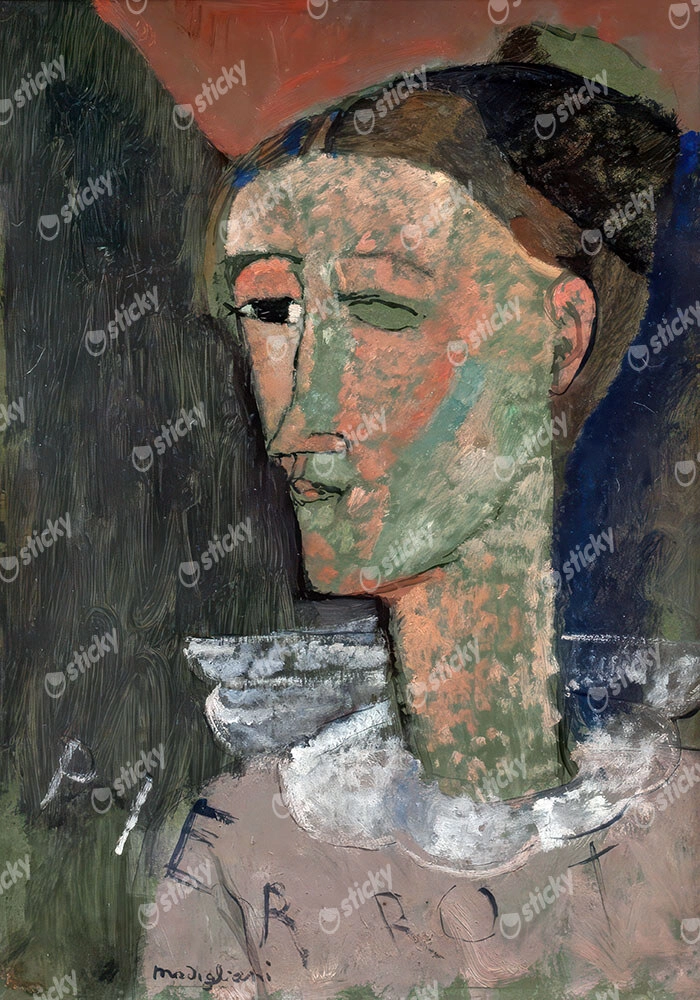 Πινακας σε καμβά MODIGLIANI - PIERROT