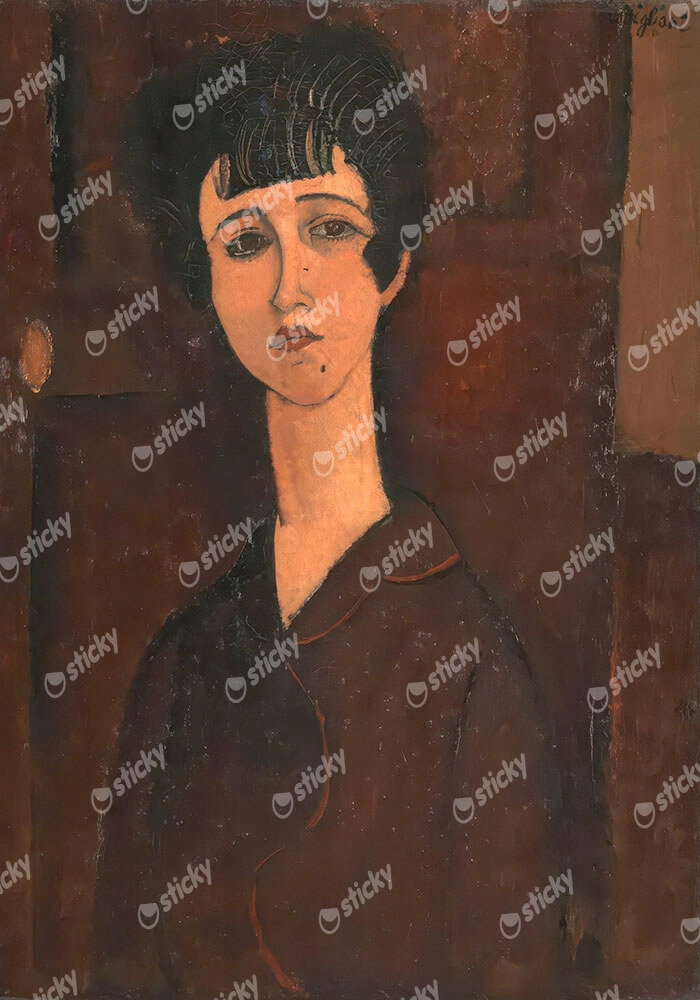 Πινακας σε καμβά MODIGLIANI - PORTRAIT OF A GIRL