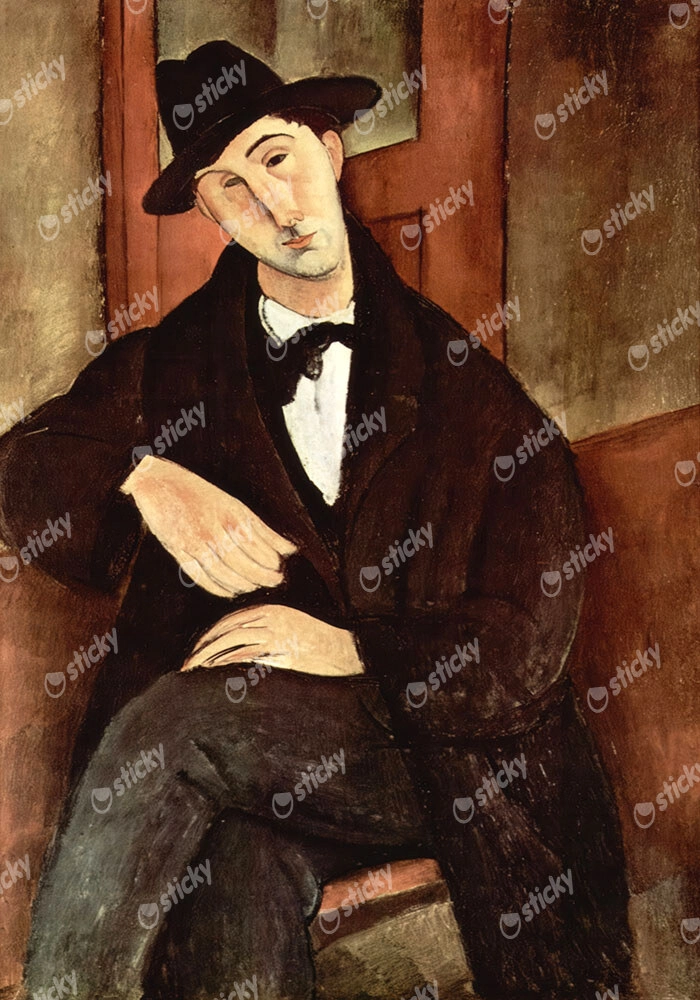 Πινακας σε καμβά MODIGLIANI - PORTRAIT OF MARIOS VARVOGLIS