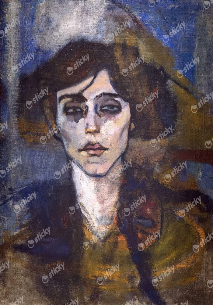 Πινακας σε καμβά MODIGLIANI - PORTRAIT OF MAUDE ABRANTES